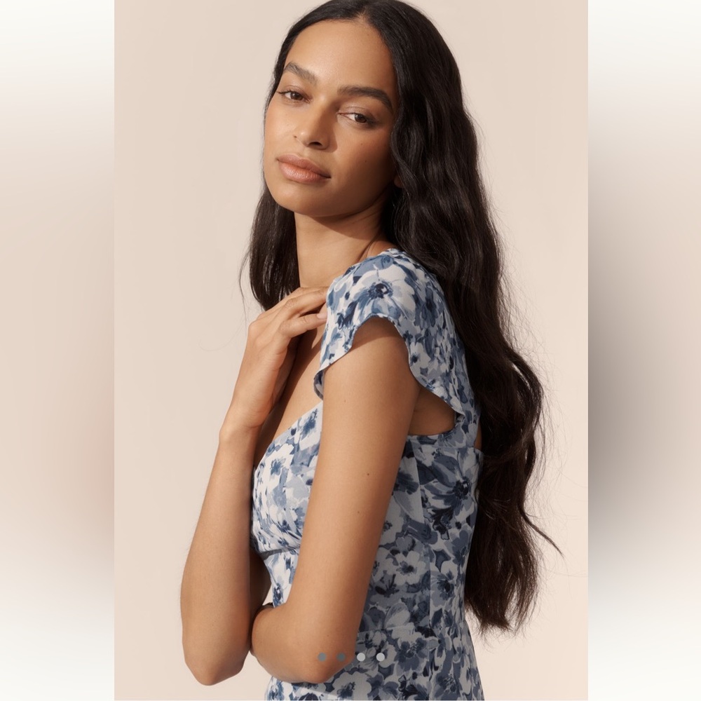 NWT Reformation Rosi Midi Dress - Picture 7 of 12